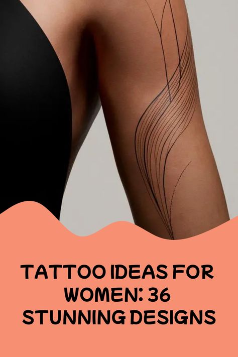 Tattoo Ideas for Women: 36 Stunning Designs Tattoos That Make You Look Muscular, Transcending Tattoo, Line Work Tattoos Women, Tattoo Sleeve Female, Fine Line Sleeve Tattoo Women, Complex Tattoos, Old Women With Tattoos, Woman Tattoo Ideas, Body Artwork