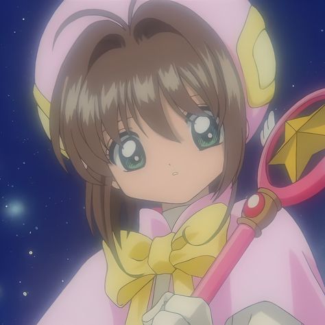 Sakura Kinomoto Pfp, Cardcaptor Sakura Pfp, Sakura Kinomoto Icon, Sakura Card Captor, Sakura Kinomoto, Mahō Shōjo, Clear Card, Sakura Card, Card Captor