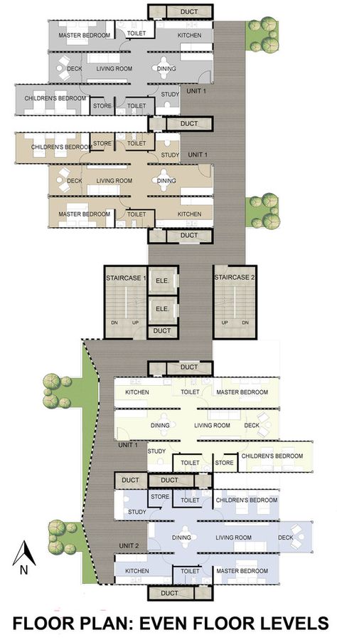 GA Designs Radical Shipping Container Skyscraper for Mumbai Slum,Even Floor Plan. Image Courtesy of GA Design Container Skyscraper, Shipping Container Architecture, Container Conversions, Temporary Housing, Plan Image, High Rise Apartments, Container Buildings, Container Architecture, Site Plans