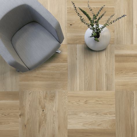 Herringbone Vinyl Floor, Oak Parquet, 1960s House, Oak Parquet Flooring, Living Room Wood Floor, Wood Parquet Flooring, Floor Renovation, Open House Plans, White Washed Oak