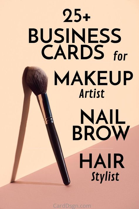 Make Up Artist Business Cards Ideas, Makeup Artist Cards, Brow Salon, Business Owner Gifts, Makeup Business Cards, Hair Stylist Business Cards, Creative Business Cards, Stories Pictures, Makeup Artist Business Cards