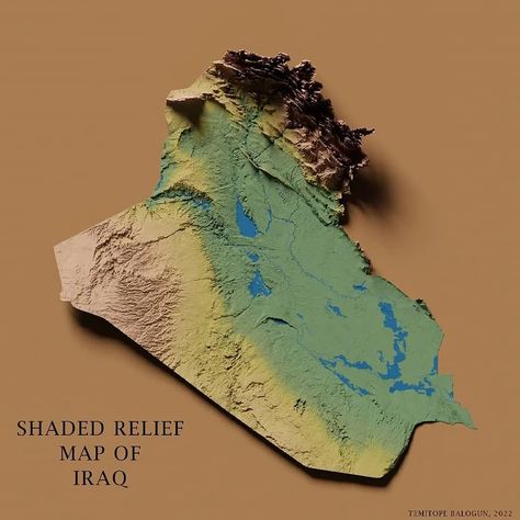 Abdulla Hawez on Twitter: "Shaded relief map of Iraq… " Ishtar Goddess, Iraq Map, Egypt Flag, Cute Quotes For Instagram, Infographic Map, Ancient Mesopotamia, Music Pics, World Geography, Relief Map