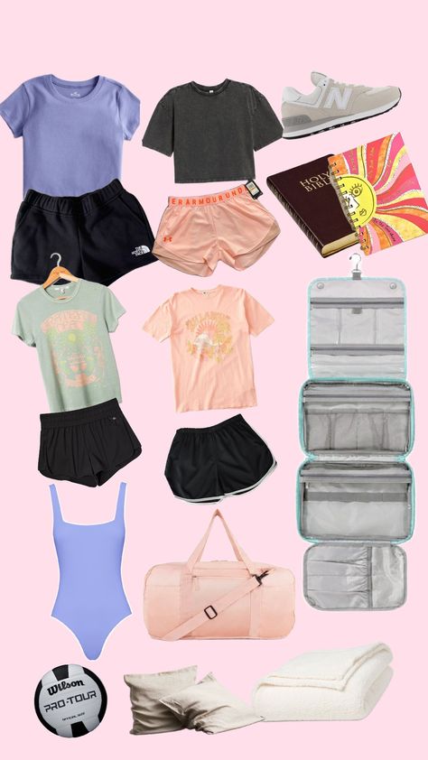 church camp! Church Camp Outfits Summer, Camp Fits, Camp Outfits, Church Camp Packing, Outfits To Wear To Church, Church Camp Aesthetic, Church Camp Outfits, Summer Camp Outfits, Church Retreat