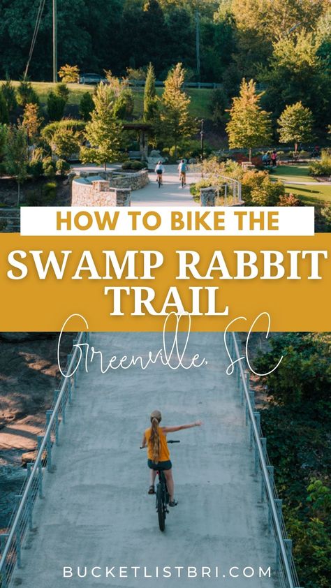 Swamp Rabbit Trail, Swamp Rabbit, Bicycle Trail, Travelers Rest, Bike Camping, Bike Route, Cycling Trips, Mountain Bike Trails, Bike Path