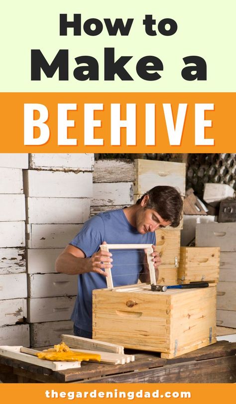 Beekeeping Diy, Bee Hive Kits, Backyard Beehive, Homestead Diy, Bee Hives Diy, Bee Hives Boxes, Bee Farming, Diy Bee, Bee Hive Plans