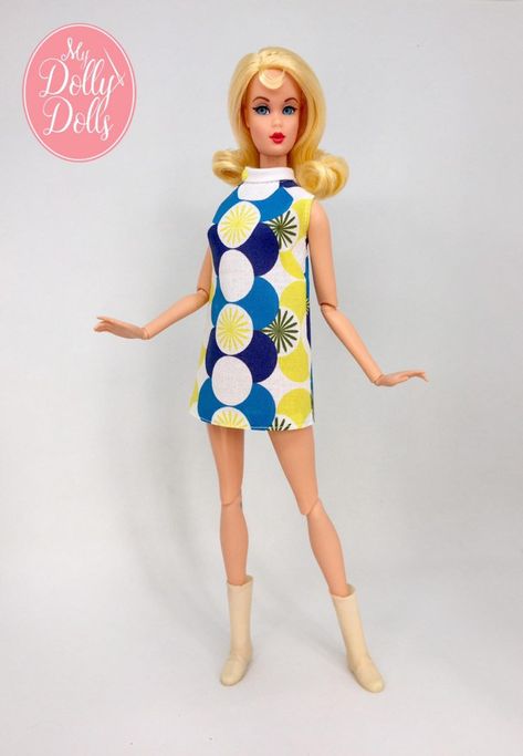 Retro Barbie Outfits, Trixie Doll, Barbie Slay, Drag Fashion, Barbie 1960, Outfit Barbie, Crissy Doll, Barbie 1990, Mod Barbie