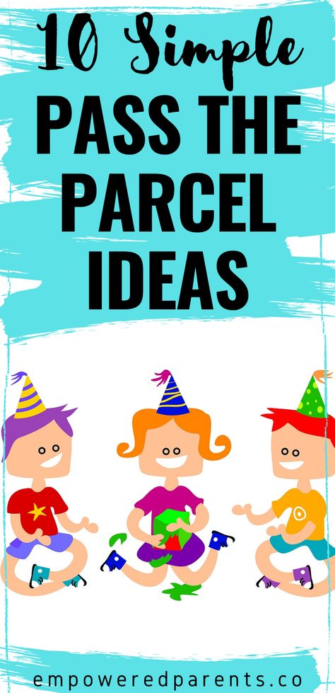 Children love to get some fun little toys and treats by playing the pass the parcel game! These pass the parcel ideas for kids can be played as a party game or just a fun game for preschoolers. Here are 10 fun parcel ideas along with music to play to enjoy the game as well | pass the parcel kids | pass the parcel forfeits | pass the parcel ideas kids party games | Pass The Parcel Game Kid, Pass The Parcel Game Bluey, Bluey Birthday Party Pass The Parcel, Pass The Present Game Birthday, Christmas Pass The Parcel, Pass The Present Game Christmas For Kids, Pass The Parcel Gift Ideas, Bluey Pass The Parcel, Pass The Parcel Christmas Game