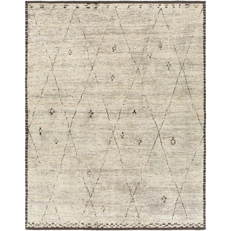 KHY-2301 - Surya | Rugs, Lighting, Pillows, Wall Decor, Accent Furniture, Decorative Accents, Throws, Bedding Scandinavian Area Rugs, Charcoal Rug, Rug Shape, Chair Ideas, Surya Rugs, Wool Rugs, Global Style, White Area Rug, Rugs And Carpet