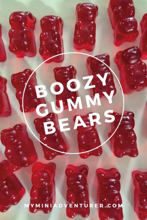 Boozy Gummy Bears Recipe, Soaked Gummy Bears Alcohol, Alcoholic Gummy Bears Recipe, Alcoholic Gummy Bears, Alcohol Gummy Bears Recipe, Alcohol Infused Gummy Bears, Liquor Gummy Bears Recipes, How To Make Alcohol Gummy Bears, Vodka Soaked Gummy Bears