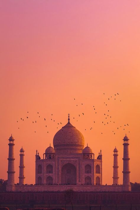 Taj Mahal Art, Tac Mahal, تاج محل, Travel Photo Wall, Mekka Islam, India Travel Places, Taj Mahal India, Stile Hijab, Wallpaper Iphonewallpaper