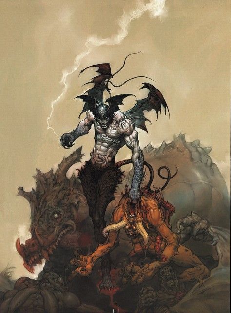 Devilman art Katsuya Terada Devilman Amon, Katsuya Terada, Otaku Art, Ange Demon, Art And Illustration, 판타지 아트, Creature Design, Dark Fantasy Art, Fantasy Creatures