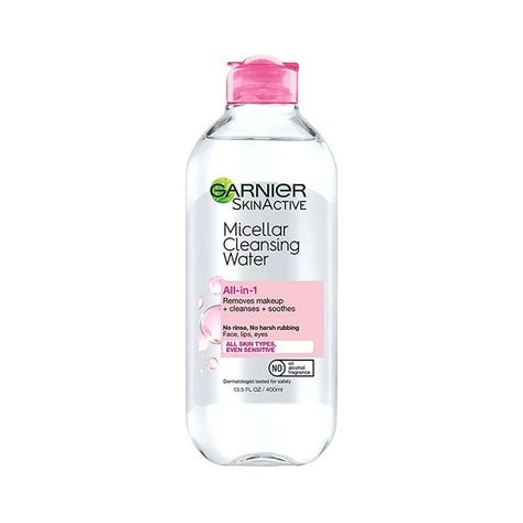 Waterproof Makeup Remover, Garnier Skin Active, Micellar Cleansing Water, Top Skin Care Products, Makeup Brush Cleaner, How To Clean Makeup Brushes, Clean Makeup, Waterproof Makeup, Gentle Cleanser