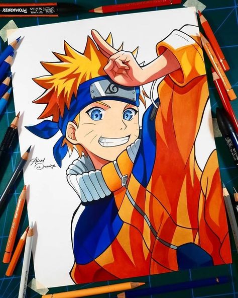 Naruto Drawings Easy, Anime Canvas Painting, Naruto Painting, Anime Drawing Sketches, Naruto Sketch Drawing, Cartoon Drawing Tutorial, Easy Cartoon Drawings, Naruto Sketch, Best Anime Drawings