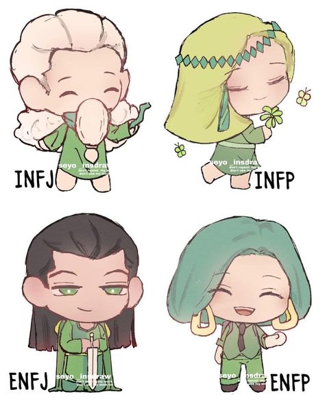 Mbti Chibi, Infp Enfj, Infj Psychology, Mbti Test, Enfp Personality, Infp Personality, Mbti Relationships, Goofy Drawing, Myers Briggs Personality Types