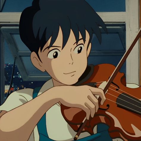 Whisper Of The Heart Seiji, Heart Anime, Whisper Of The Heart, Violin, Anime