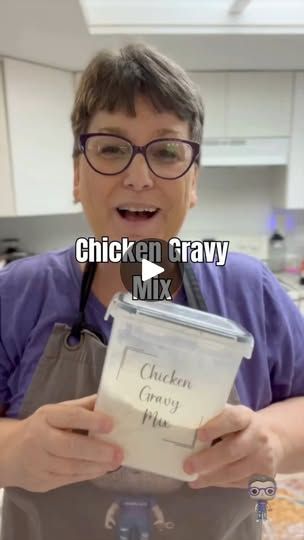 3.3K views · 271 reactions | Chicken Gravy #Recipe #PantryMix #Gravy #Chicken #ComfortFood #ScratchCooking #FYP #Homemade #Gluten-free | Kim Artlip Instant Pot Chicken And Gravy, Chicken Gravy Mix, Gravy Chicken, Chicken Gravy Recipe, Chicken And Gravy, Homemade Pantry, Chicken Gravy, Gravy Recipe, Baking Mixes