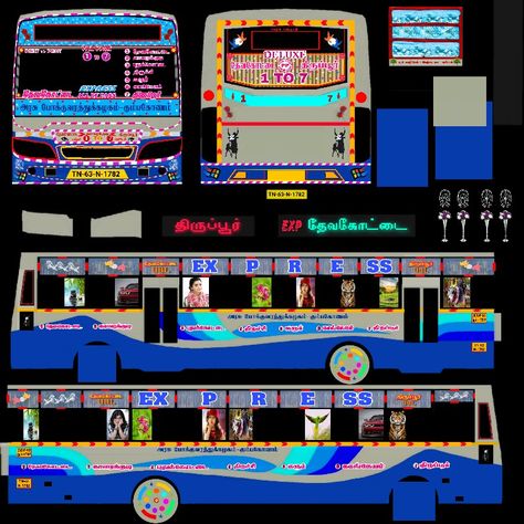 Bus Livery Ksrtc, Tamil Nadu Bus Skin, Private Bus Livery, School Bus Games, Bus Livery, St Bus, Free Photoshop Text, Bus Drawing, Bus Simulator Indonesia Skin Kerala Hd