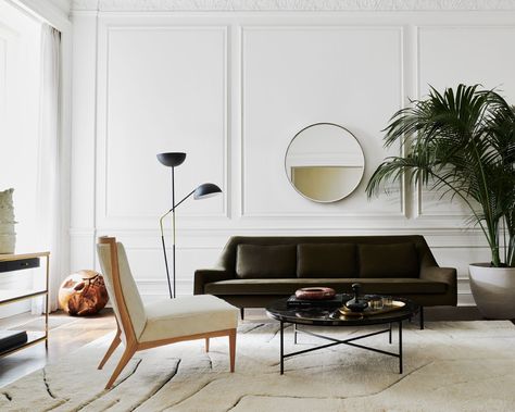 5 Reasons Why American Modernist Paul McCobb’s Designs Are Relevant Once Again - Dwell Black Marble Coffee Table, Wool Sofa, Mcm Furniture, Paul Mccobb, Mid Century Sofa, Furniture Chairs, Mid Century Modern Chair, Textile Designer, Marble Coffee Table