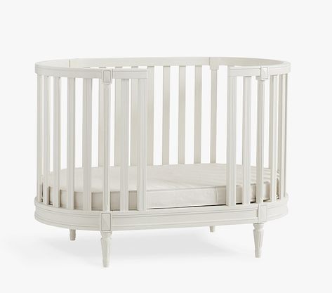 Pottery Barn Kids Blythe, Interior Design Nursery, Galaxy Nursery, Crib Safety, Oval Crib, Nursery Interior Design, Bed Crib, Baby Crib Bedding