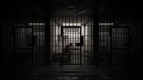 Guilty prisoner sitting in old, dark prison cell. Stock Footage #AD ,#sitting#dark#Guilty#prisoner Prison Aesthetic Dark, Old Prison Cell, Jail Aesthetic, Prison Aesthetic, Simon Blackquill, Inside Out Project, Prison Reform, Prison Art, Prison Cell