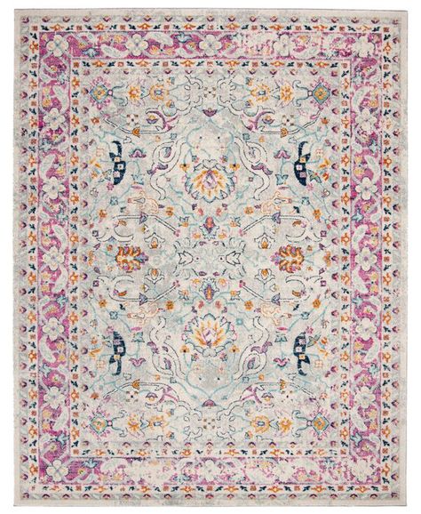 Katie Cream / Fuchsia Rug