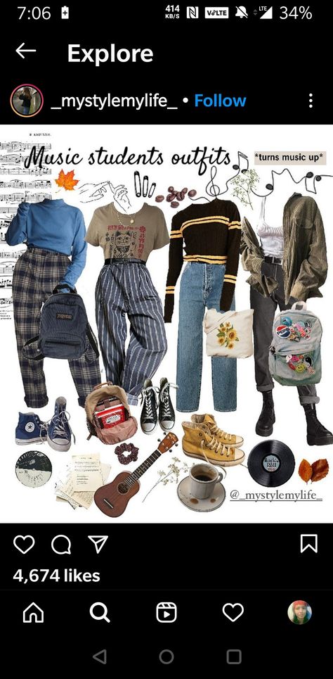 Music Student Outfit, Musical Academia Outfit, Grunge X Academia Outfits, Dark Academia X Grunge Outfit, Chaotic Grunge Academia, Where To Shop For Academia Clothes, Grunge Academia Outfits, Chaotic Academia Outfits, Grunge Academia