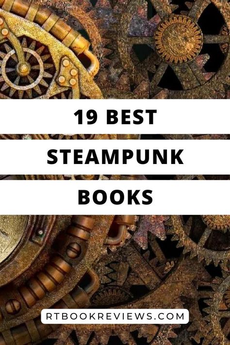 Looking for a new book to read in the steampunk genre? Look no further! You can find the best steampunk books right here! Tap to see the 19 best steampunk novels you'll want to read immediately! Follow us for more sci-fi, cyberpunk, space western, and steampunk books to read! #bestbooks #bookreviews Steampunk Books, Cyberpunk Space, Space Western, Steampunk Book, Punk Shorts, League Of Extraordinary Gentlemen, Steampunk Items, Steampunk Crafts, Tbr List