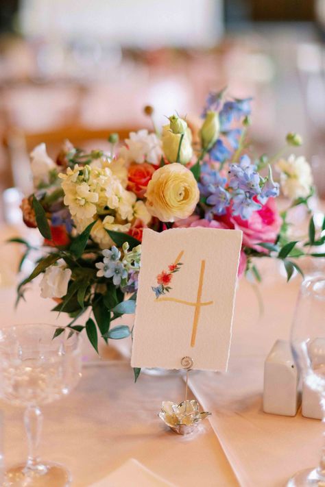 Imagine your guests being greeted by whimsical watercolor table numbers at your garden party wedding. This charming, customizable idea will take your wedding décor to the next level, adding a personal and artistic touch to your special day. Learn more about making this a reality and see how to incorporate this stunning concept into your own wedding vision. Wedding Personal Touches, Dream Garden Wedding, Lenox Massachusetts, Wedding Agenda, Watercolor Table Numbers, Watercolour Wedding Stationery, Whimsical Wedding Decorations, Diy Wedding Table, Summer Garden Wedding