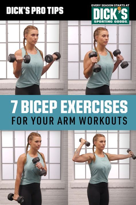 Bicep Exercises With Weights, Bicep Strength Workout, Bicep Free Weight Exercises, Best Bicep Workout For Women, Inner Bicep Exercise, Dumbell Biceps Workout, Back Bicep Dumbbell Workout, Shoulders And Biceps, Biceps Exercises For Women