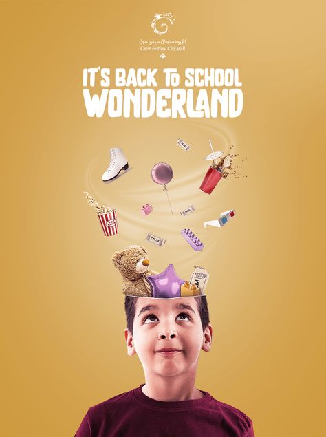 Back To School Cairo Festival City Mall on Behance Education Creative Ads Design, Back To School Campaign Ideas, School Ads Design, Mall Creative Ads, School Ads Creative, School Advertisement Poster Design, Back To School Creative Ads, Mall Social Media, Back To School Advertising