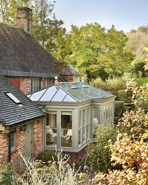 Bespoke Wooden Conservatories | Westbury Garden Rooms Chinese Origami, Small Orangery, Color Wheel Matching, Jewel Tone Color Palette, Westbury Gardens, House Vibes, Garden Rooms, Green Colour Palette, Sunrooms