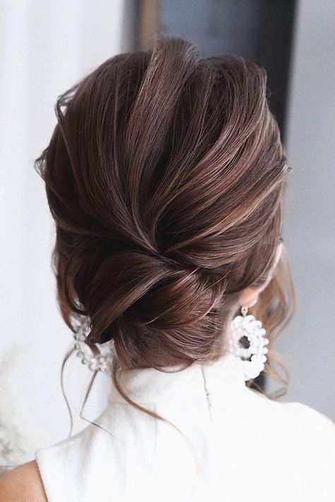 Wedding Hair Up, Wedding Updos, Romantic Wedding Hair, Hairdo Wedding, Fairy Hair, Bridal Hair Updo, Prom Hairstyles For Long Hair, Wedding Hair Inspiration, Low Bun