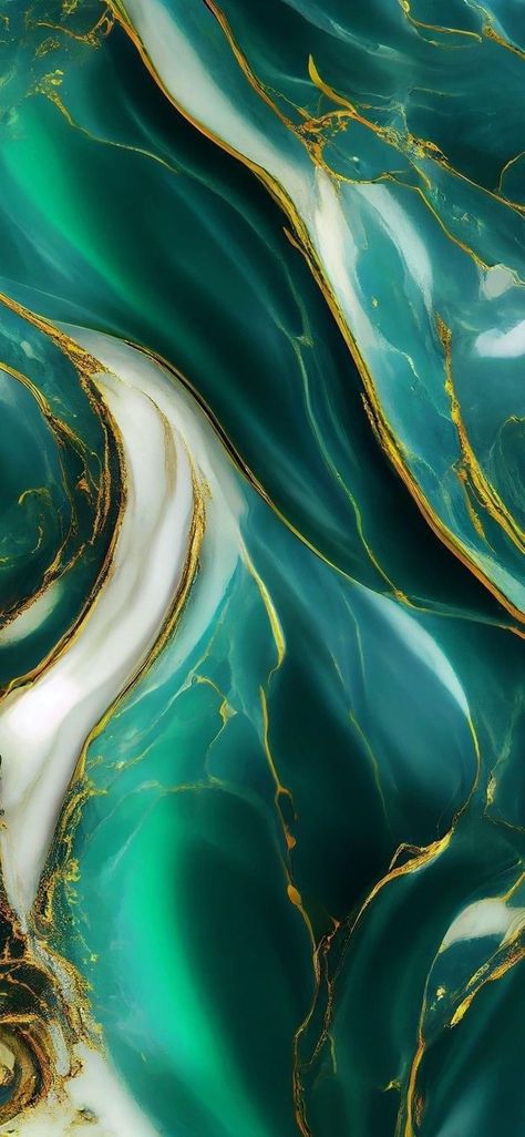 Gold Green Wallpaper, Gold Abstract Wallpaper, Marble Effect Wallpaper, Iphone Wallpaper Texture, Gold Wallpaper Iphone, Motion Wallpapers, Iphone Wallpaper Landscape, Beautiful Abstract Art, Iphone Wallpaper Hd Nature