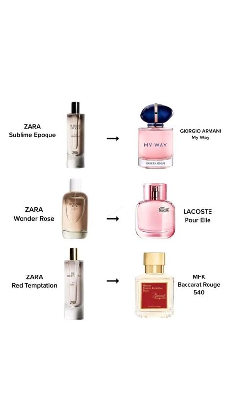 Smell like a million bucks for less with Zara's budget-friendly scents. 💰👃 Explore the art of smelling fabulous without the hefty price tag. 💬 #AffordablePerfume #BudgetFriendlyScent #ScentedSavings #FrugalFragrance #ZaraPerfumePicks Zara Parfum For Women, Zara Perfumes Replicas, Zara Perfume Duplicates, Zara Wonder Rose, Zara Parfum, Zara Fragrance, Zara Perfume, Perfume Hacks, Fragrances Perfume Woman