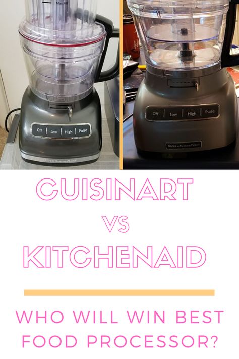 It’s time for the ultimate kitchen showdown. 2 top brands face-off, Cuisinart versus Kitchenaid, who will win best food processor? Menu Planning Healthy, Sweet Treats Healthy, Kitchenaid Food Processor, Dessert Recipes Keto, Best Food Processor, Cuisinart Food Processor, Building Challenge, The Kitchen Recipes, Ultimate Kitchen