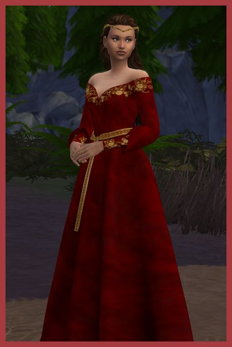 Guinevere Dress, Royalty Clothing, Sims 4 Wedding Dress, Los Sims 4 Mods, Medieval Wedding Dress, Sims 4 Decades Challenge, Sims 4 Cheats, Sims Medieval, Sims 4 Challenges