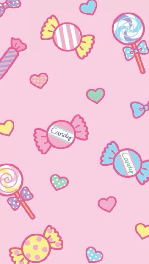 Candy Wallpaper Sweets, Cute Candy Drawing, Candy Wallpaper, Candy Drawing, Marble Iphone Wallpaper, Blue Background Wallpapers, Wallpaper Kids, Cute Polymer Clay, Cute Candy