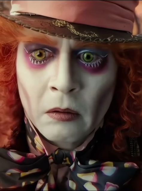 Mad Hatter Makeup Men, Hatter Makeup, Mad Matter, Mad Hatter Makeup, Mad Hatter Halloween Costume, Have I Gone Mad, Scary Characters, Character Makeup, Male Makeup