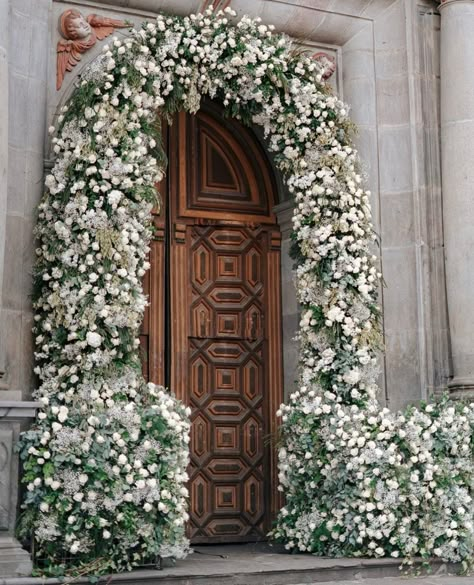 Jasmine Tookes Wedding, Roman Cathedral, Chapel Decor, Christ Centered Wedding, Future Wedding Dress, Wedding Church Decor, Sicily Wedding, Wedding Venue Decor, Church Wedding Decorations