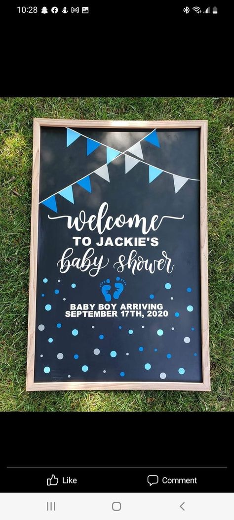 Baby Chalkboard Signs, Chalk Sign, Sprinkle Shower, Chalkboard Designs, Simple Baby Shower, Chalkboard Sign, Baby Shower Fun, Baby Shower Signs, Chalkboard Signs