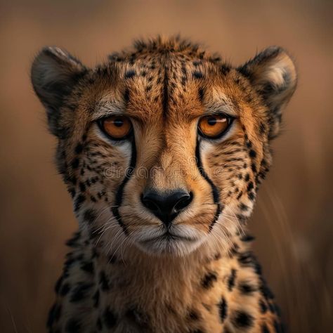 Close up elegant cheetah with intense eyes and detailed spots, blurred savanna background highing royalty free stock photography Intense Eyes, Vector Poster, Fur Texture, Eye Details, Stock Photography Free, Blur, Stock Photography, Close Up, Royalty