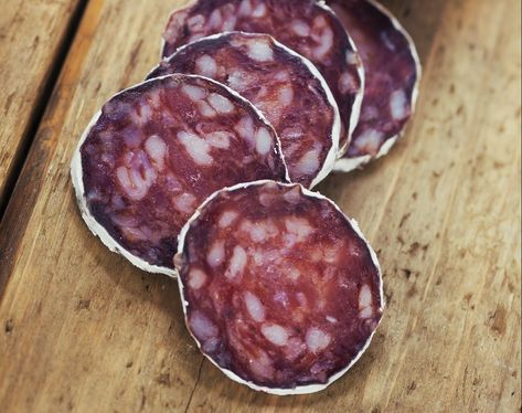 I got this recipe from an old northeast Nebraska back country farm wife in 1977. That was the year I... Venison Salami Recipe, Baked Salami, Salami Recipes, Picnic Menu, Deer Recipes, Deer Meat, Farm Wife, Game Recipes, Wild Game Recipes