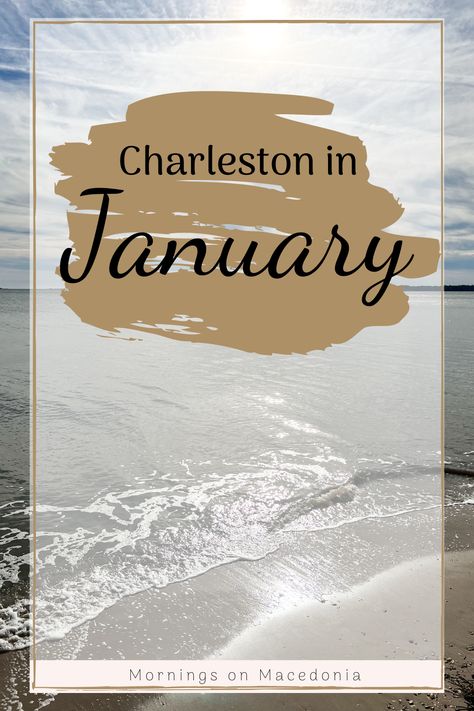 Charity from Mornings on Macedonia blog sharing all about our trip to Charleston in January. Come see all the fun things to do as well as all the amazing places to eat in Charleston, South Carolina. Be sure to save this pin for future reference and follow me for more travel inspiration just like this! Charleston South Carolina Things To Do, Charleston In January, Winter In Charleston Sc, 3 Days In Charleston Sc, Charleston Sc Winter, Weekend In Charleston Sc, Charleston Travel, Weekend Escape, Charleston South Carolina