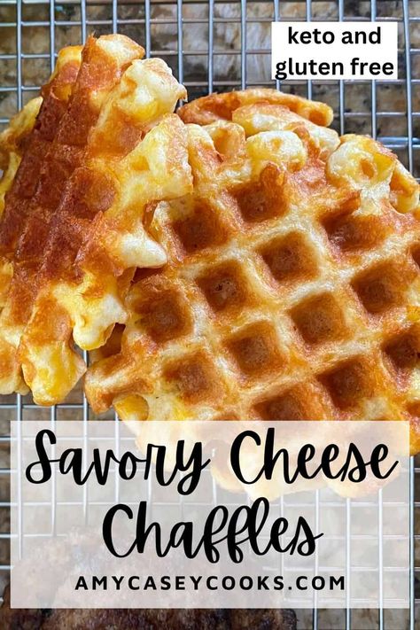 The chaffle (cheese + waffle) is a low carb, keto friendly, gluten free and savory bread alternative. Made with egg whites, shredded cheese, almond flour, and a pinch of baking powder, the 4 ingredient mini waffle is perfect for breakfast or lunch sandwiches, appetizers or just for snacking. Egg White Chaffle Recipes, Chaffles With Almond Flour, Egg And Cheese Chaffle Recipe, Chaffle No Almond Flour, Savory Chaffles, Cottage Cheese Waffles Low Carb, Chaffle Recipe Keto Easy With Almond Flour, Cottage Cheese Chaffle, Cheese And Egg Chaffle