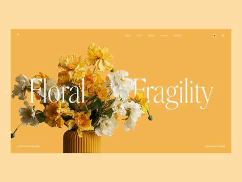 Floral Decor Ecommerce Website by tubik on Dribbble Interior Design Logo Inspiration, Floral Website, Florist Website, Floral Branding, Beautiful Web Design, Web Design Logo, Interior Designer Logo, Homepage Design, Ecommerce Website Design