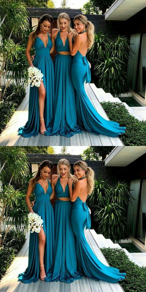 Long Gold Bridesmaid Dresses, Outfit Bridesmaid, Bridesmaid Dresses 2018, Gold Bridesmaid Dresses, Blue Bridesmaid Dress, Dress For Wedding, Cheap Bridesmaid, Wedding Party Dress, Cheap Bridesmaid Dresses