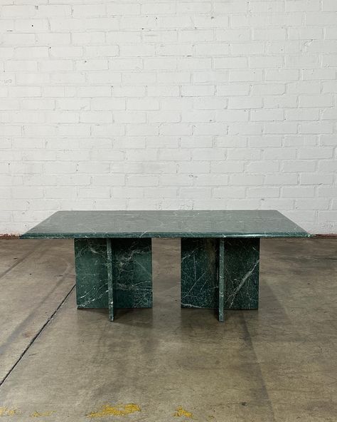 Vintage Marble Coffee Table Price: 1500 Dimensions: W48 D24 H17 Granite Furniture, Mid Century Vintage Furniture, Coffee Table Marble, Marble Tables, Vintage Mid Century Furniture, Marble Furniture, Santa Margarita, Marble Coffee Table, House Renovation