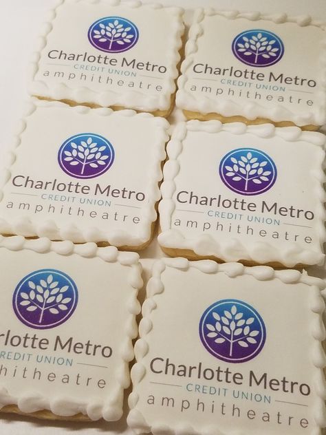 Logo cookies for Live Nation. #charlottemetro Business Cookies Decorated, Cookie Company Logo Ideas, Cookie Company Logo, Corporate Cookies, Sold Cookies Decorated, Company Logo Cookies Decorated, Business Launch Party, Marketing Gift, Cookie Company