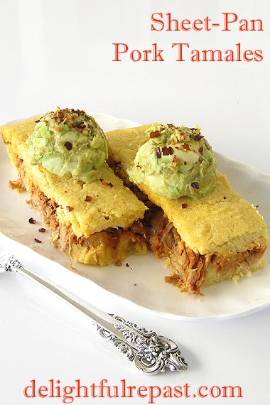 Tamale Pie With Masa, Tamale Pie Recipe, Pork Tamales, Plantain Leaves, Tamale Pie, Shredded Pork, Tex Mex Recipes, Red Sauce, Pork Shoulder