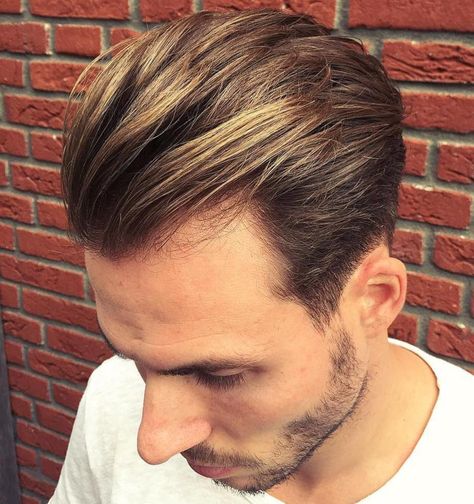 Long Top Taper For Receding Hairline Mens Medium Short Hairstyles, Men Hairstyles Medium, Long Hair Receding Hairline, Medium Hairstyles For Men, Hipster Hairstyles, Gents Hair Style, Mens Hairstyles Medium, Long Hair On Top, Receding Hairline